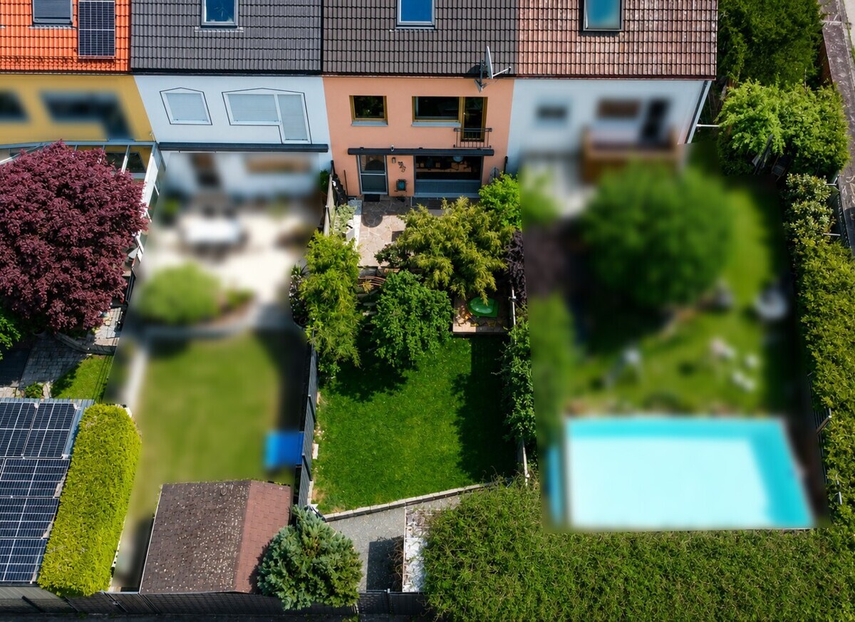 Modernisiertes Familienhaus mit Garten und lichtdurchflutetem Dachstudio in ruhiger Lage!