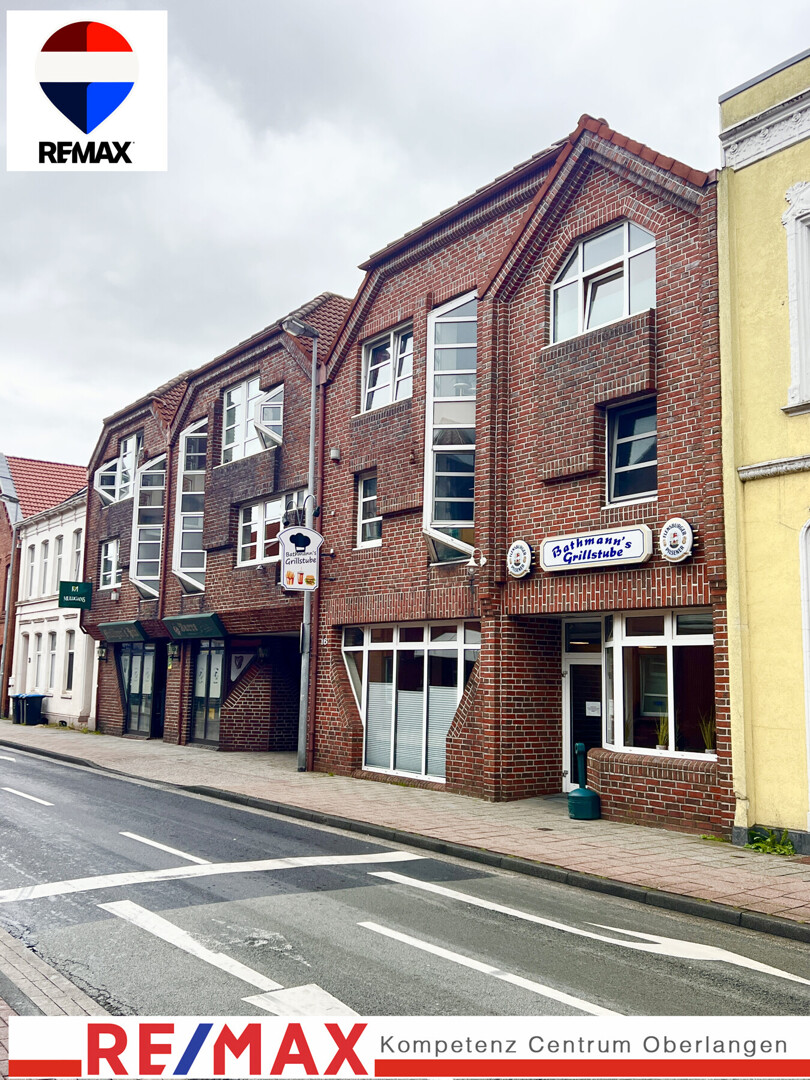 Wohn- & Geschäftshaus mit besonderer Architekturgestaltung mitten in Leer