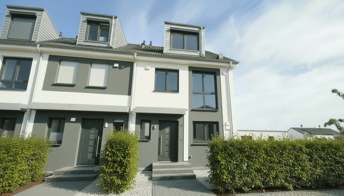 WRS Immobilien - Niederdorfelden - neuwertiges Reihenendhaus mit guter Ausstattung + Garage