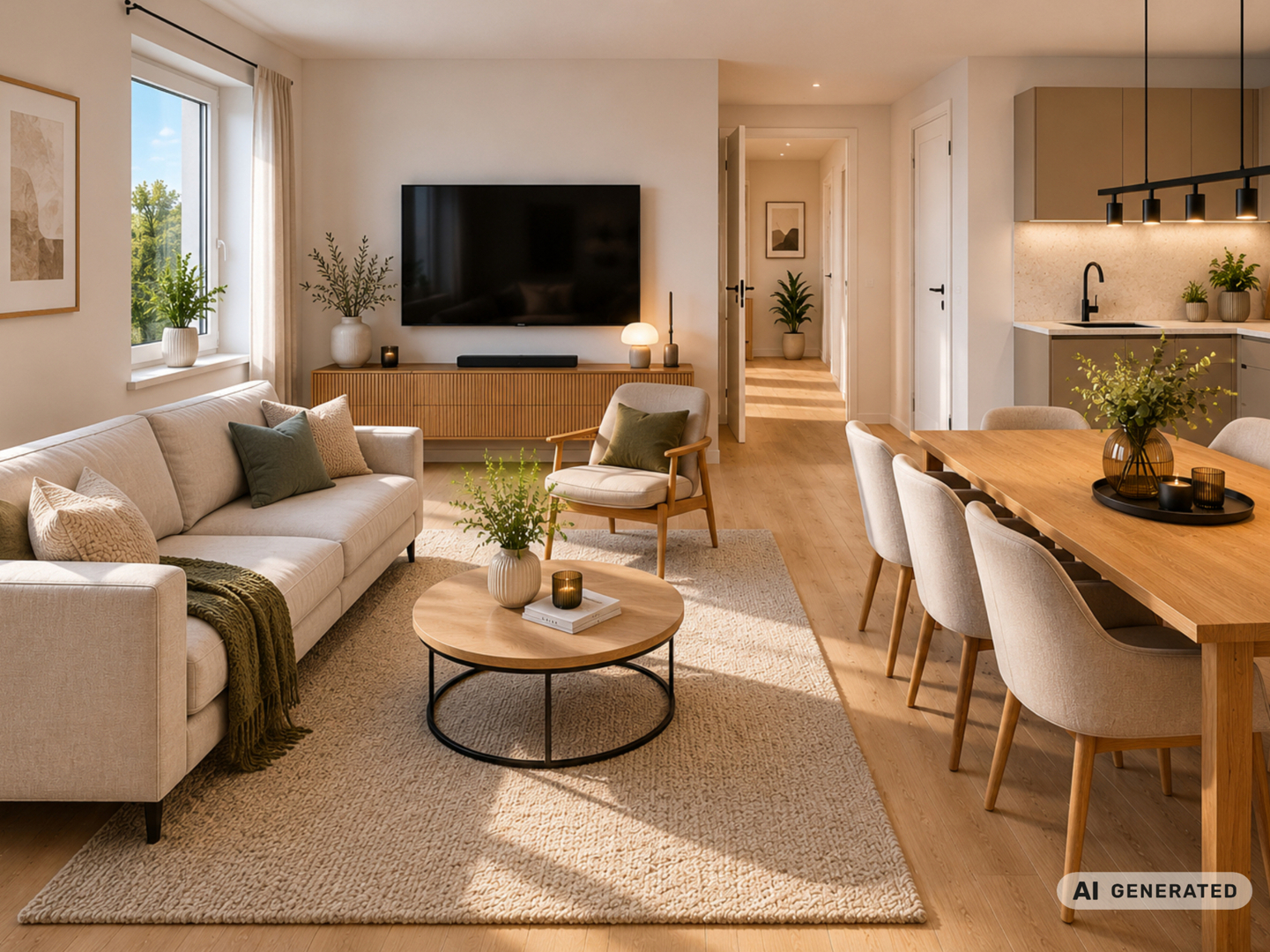 Kompakt, modern, energieeffizient – 2-Zimmer-Neubauwohnung in Dissen a.T.W.