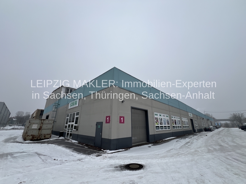 ZU VERMIETEN: Gewerbehalle in der Ottostraße, 06130 Halle –1A Gewerbepark Lager- und Produktionsfläche (712,50m²)