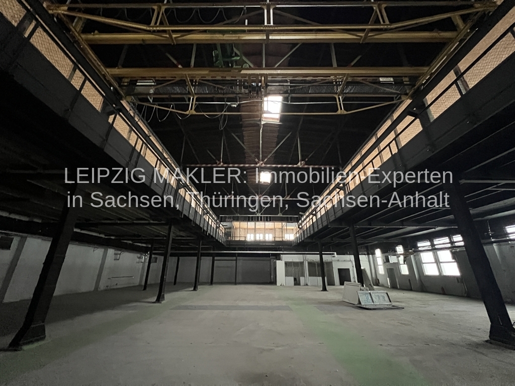 ZU VERMIETEN: Gewerbefläche in der Ottostraße, 06130 Halle –1A Gewerbepark Lager- und Produktionsfläche (285,42m²)  OG