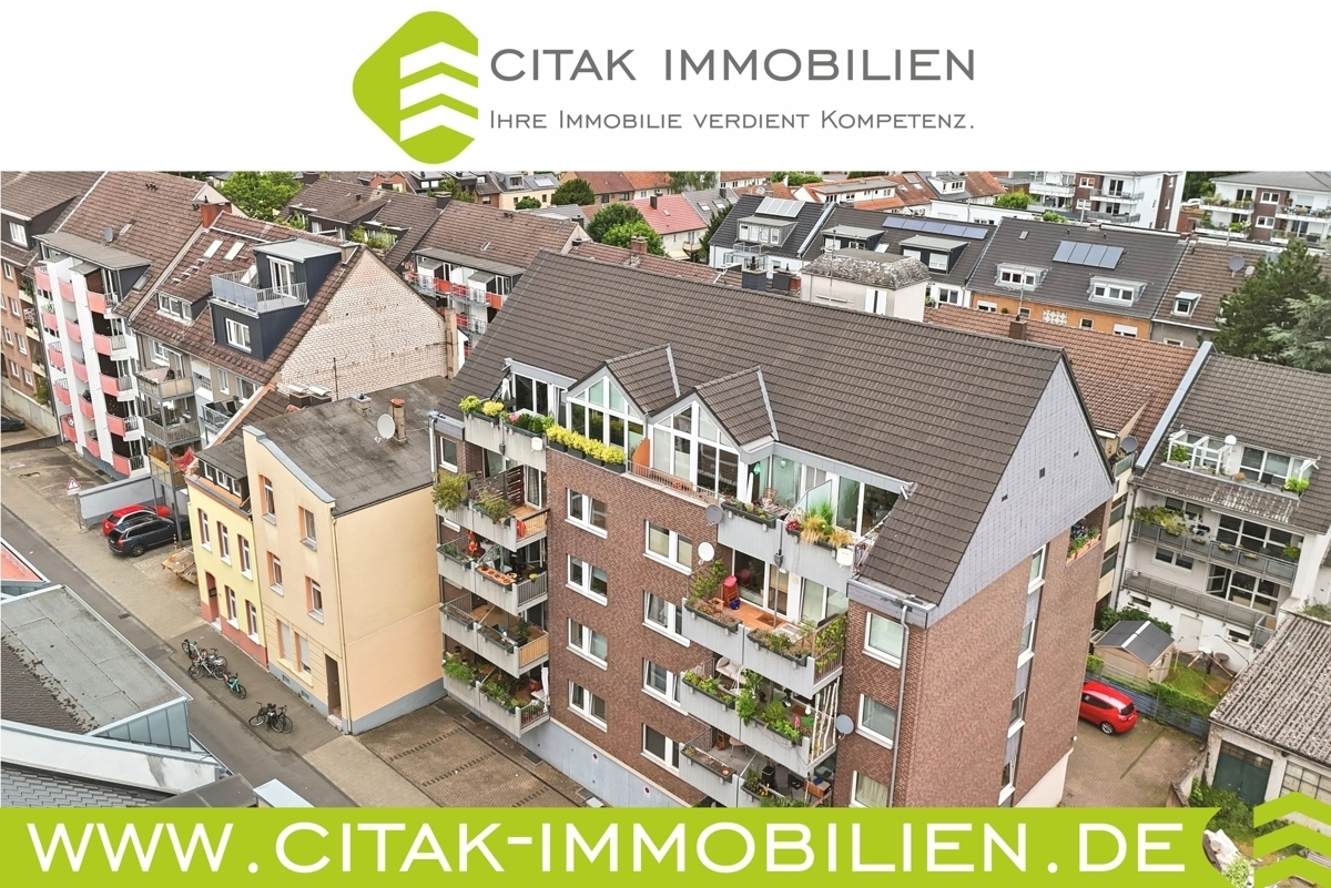 3 Zimmer Wohnung mit Balkon in Köln-Nippes zu kaufen
