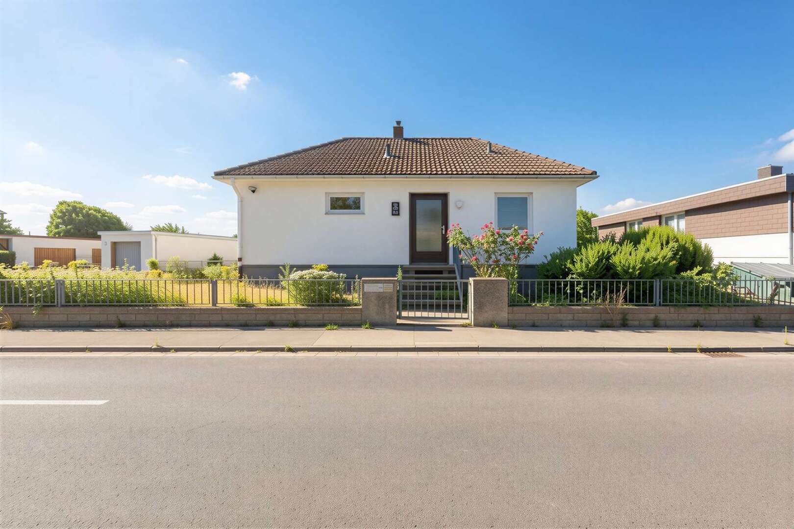 Wohnen, wo andere ihre Freizeit verbringen-Einfamilienhaus mit großem Grundstück in Feldrandlage
