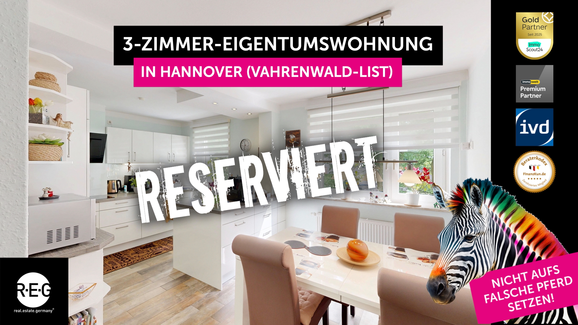 Sanierte Erdgeschosswohnung mit Balkon in gefragter Wohnlage von Hannover Vahrenwald-List