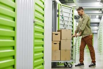 2025 erbaute Self Storage Anlage