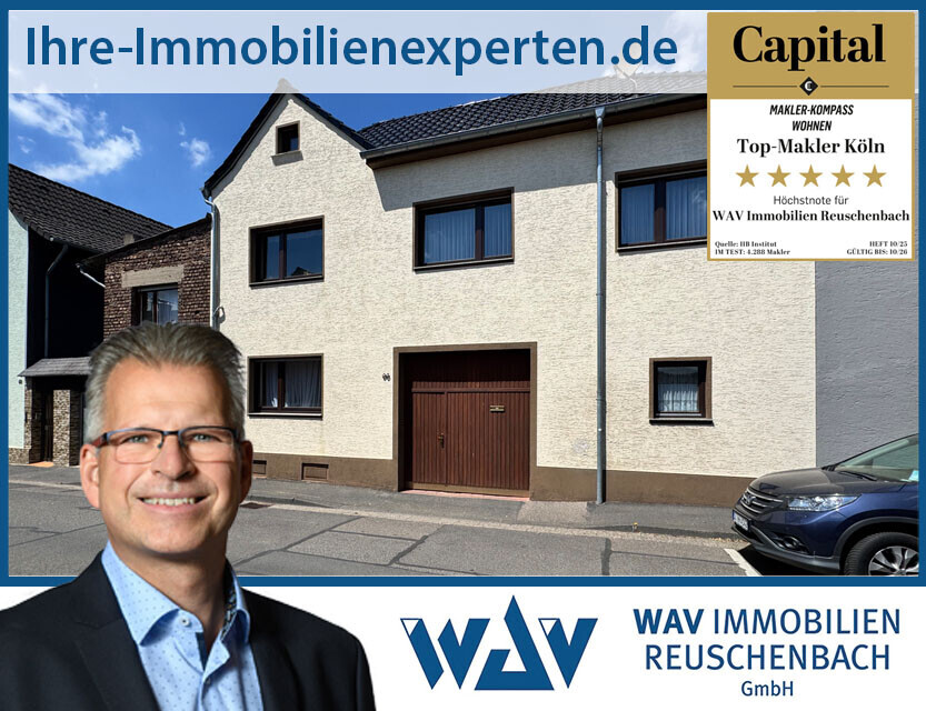 Hofartiges Einfamilienhaus mit Charme, Potenzial und Garten in Bornheim-Merten