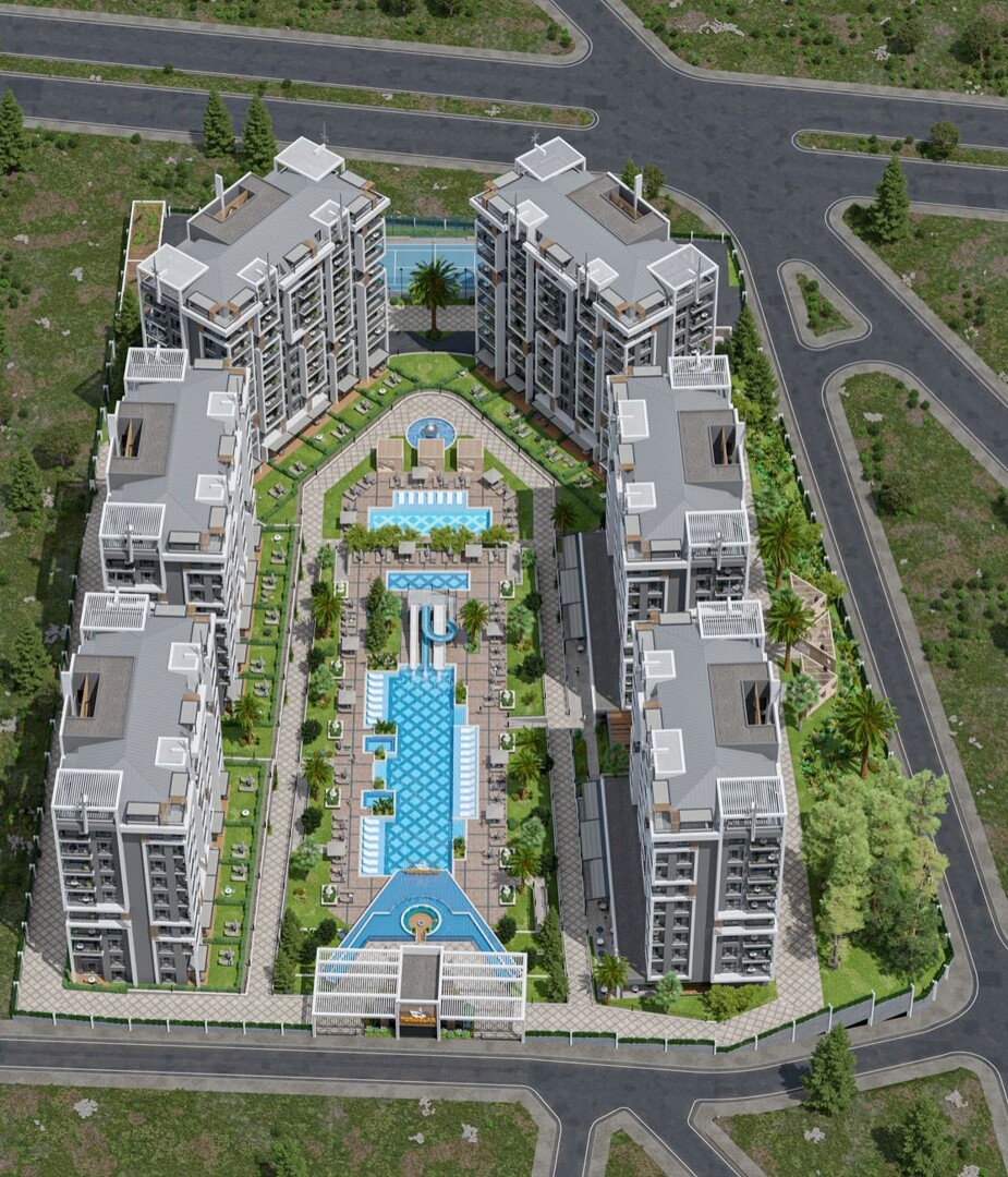 Mediterranes Wohngefühl in Alanya mit Poollandschaft und Komfortausstattung