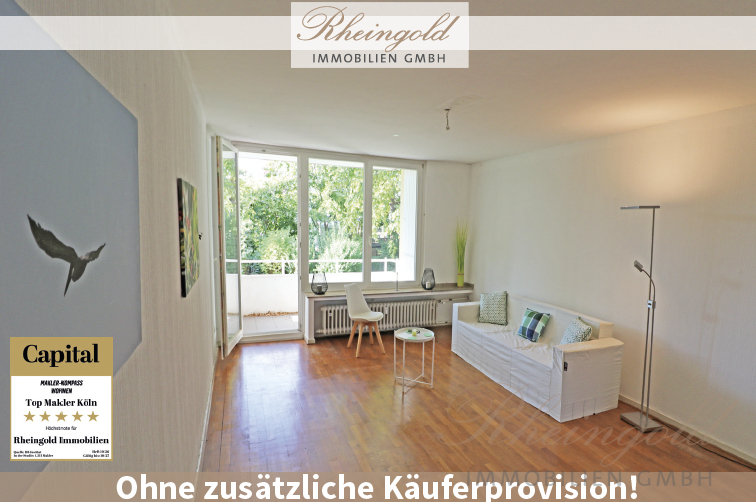 Gut geschnitten & Bestens angebunden –
4-Zimmer-Wohnung mit modernisiertem Bad in Bonn-Plittersdorf