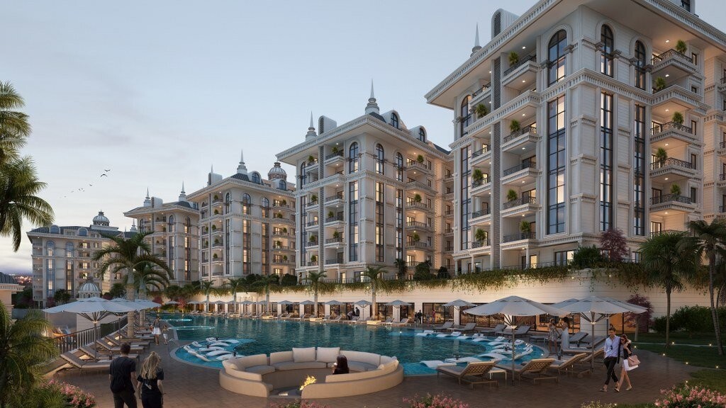 Modernes Wohnen mit Urlaubsgefühl an der Türkischen Riviera, Alanya Oba