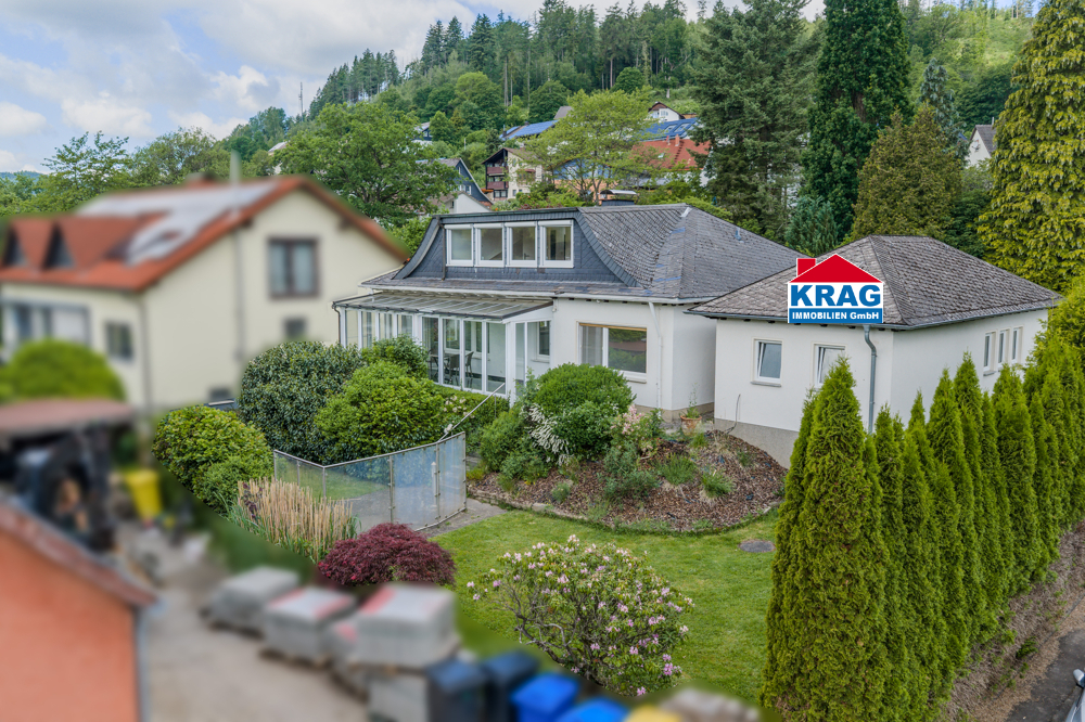++ KRAG Immobilien ++ Freistehendes Haus mit Wintergarten und Vollkeller für Individualisten ++