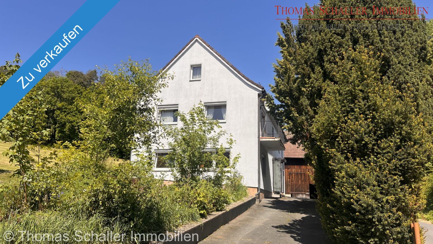 Zweifamilienhaus mit Scheune, großem Grundstück und viel Potenzial - Idyllisch wohnen bei Bayreuth