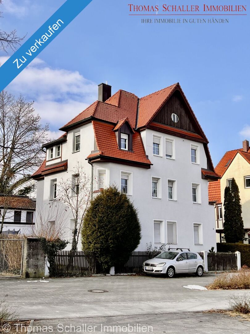Stadtvilla - Mehrfamilienhaus mit Hinterhaus in Toplage Nürnberg-Eibach