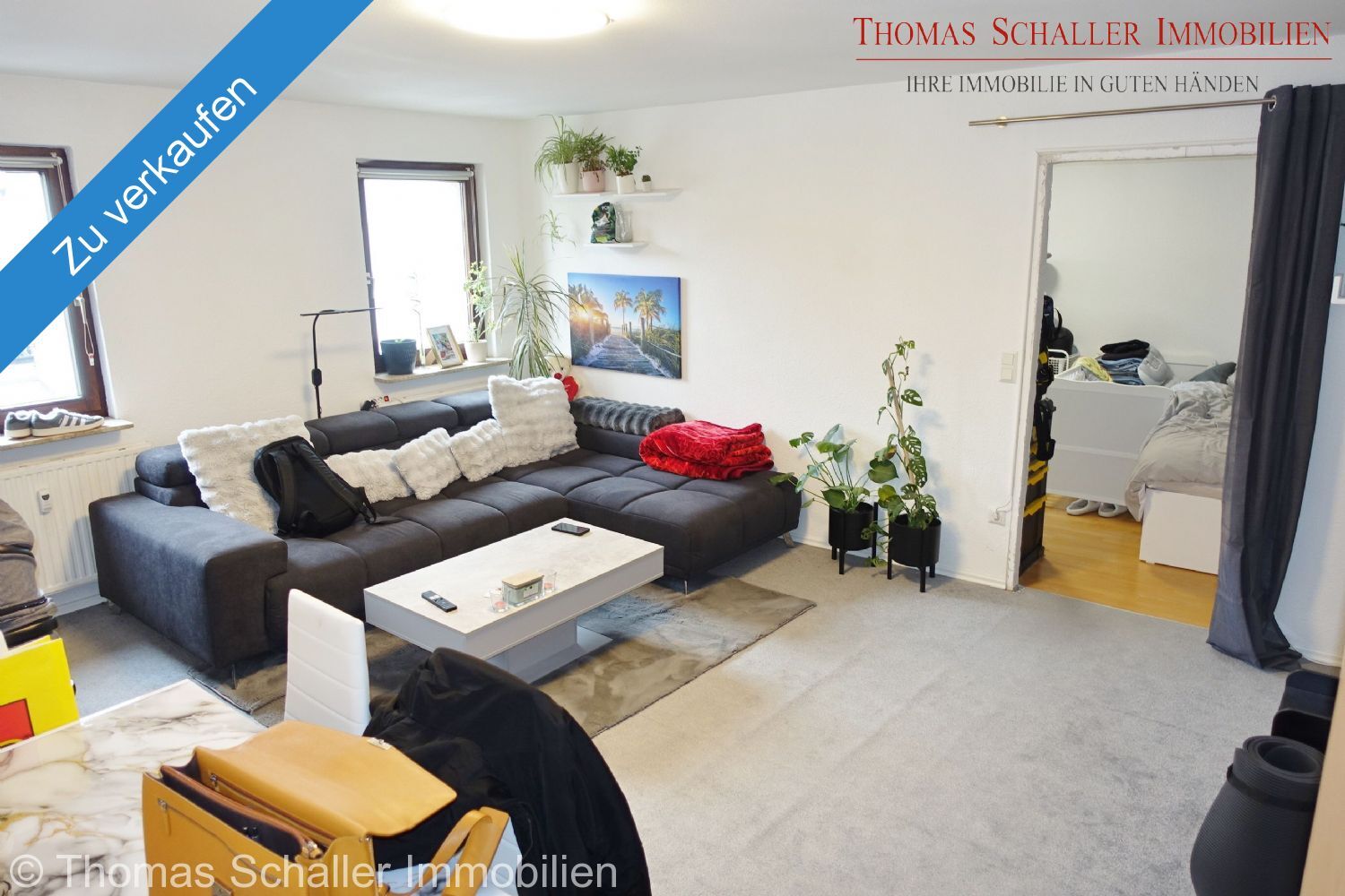 Gut vermietet ! 2-Zimmer-Wohnung mit 47 m² in Nürnberg, Glockenhof