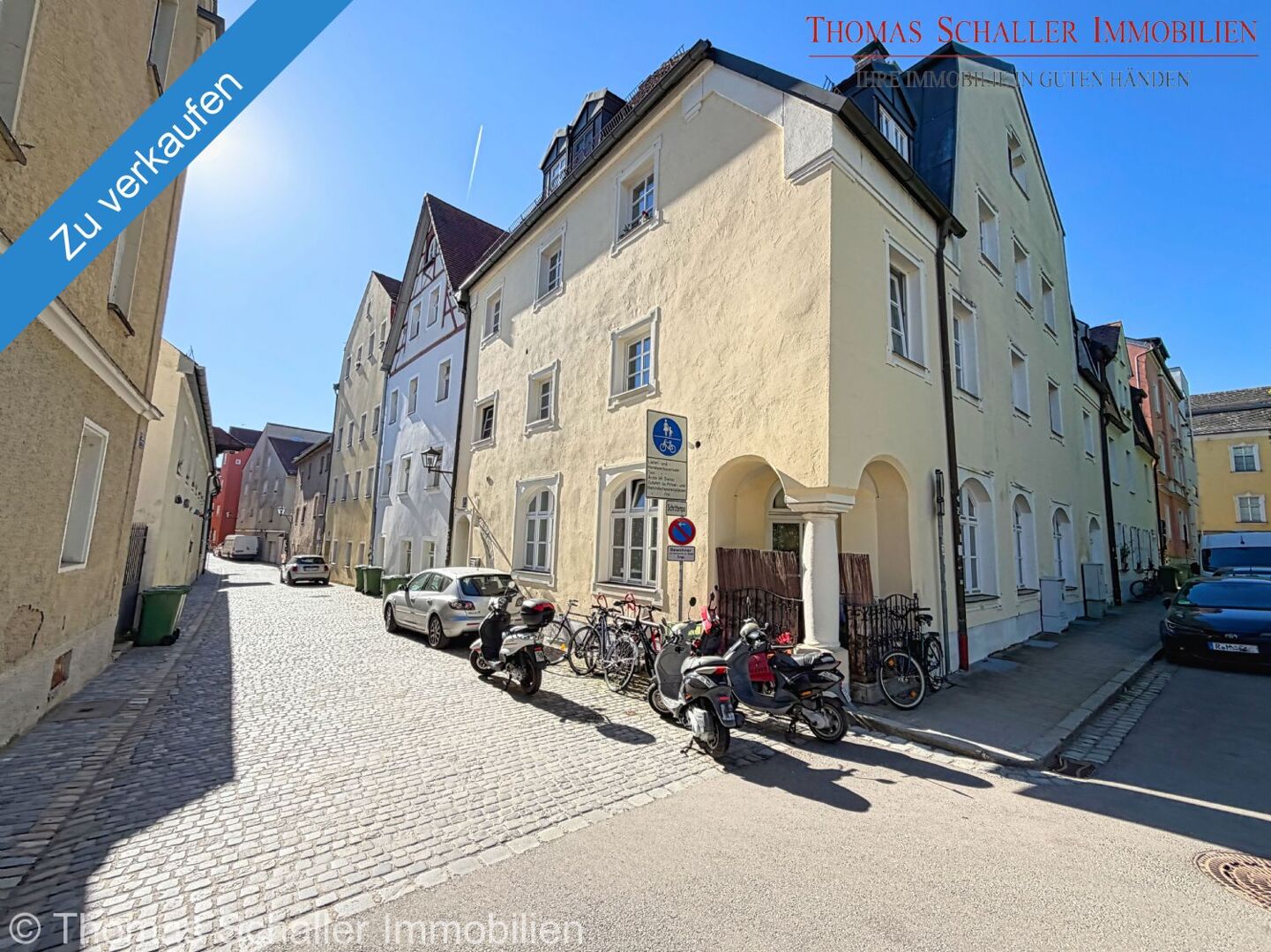 Altstadtwohnung im Baudenkmal nahe Donau und Herrenplatz in der Lederergasse