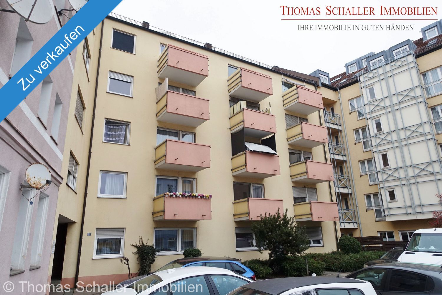 Bezugsfrei -Sanierte 2-Zimmer-Erdgeschoss-Wohnung mit Garage in Nürnberg / Steinbühl