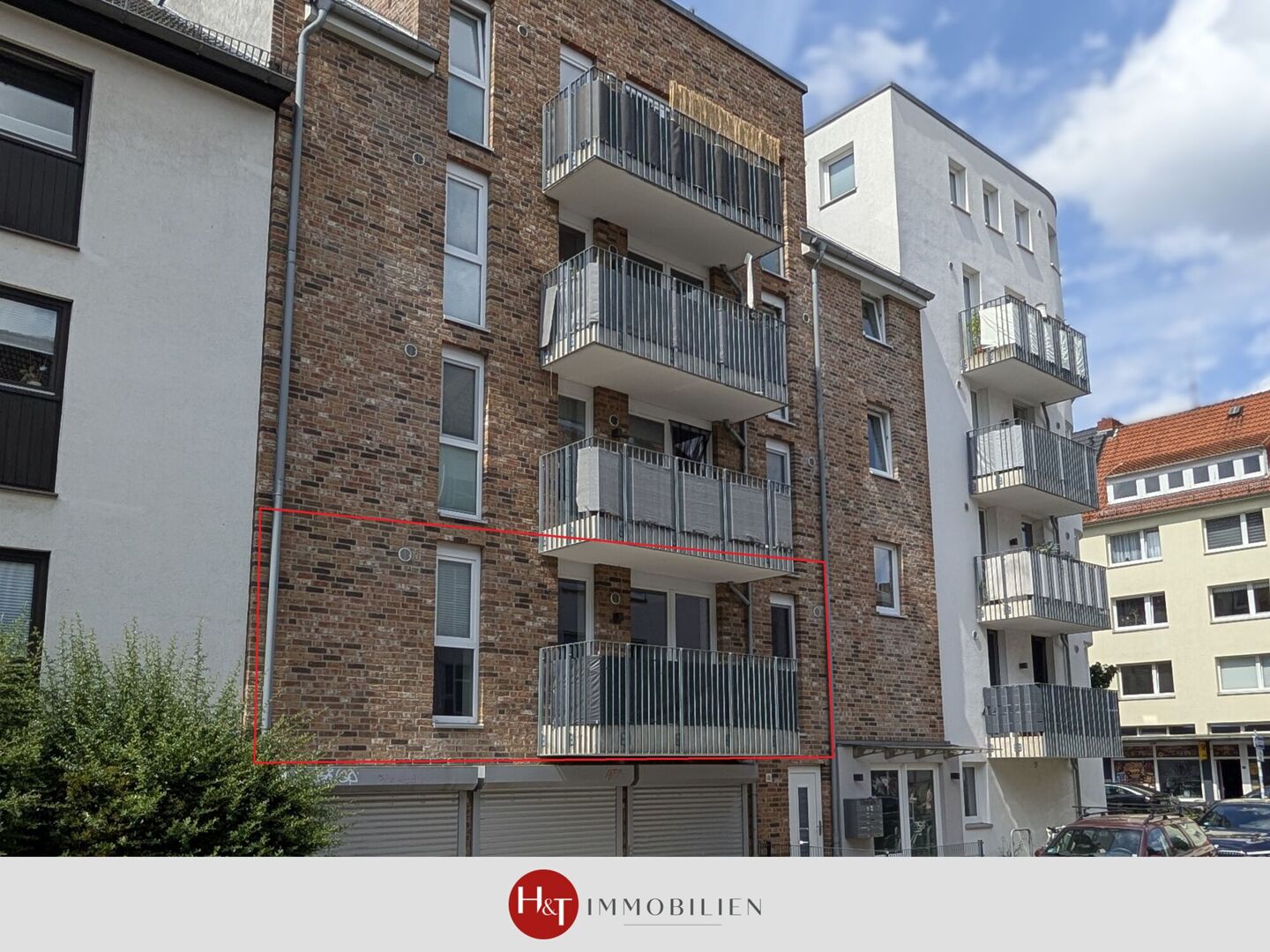 Moderne Architektur in der Neustadt – 3-Zimmer-ETW, Balkon und barrierefrei