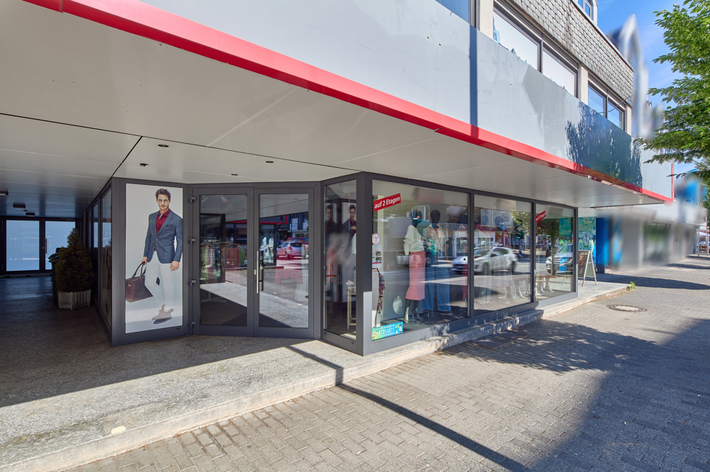 Flexibel. 
Sichtbar. 
Erfolgreich.
160 m²  Ladenlokal