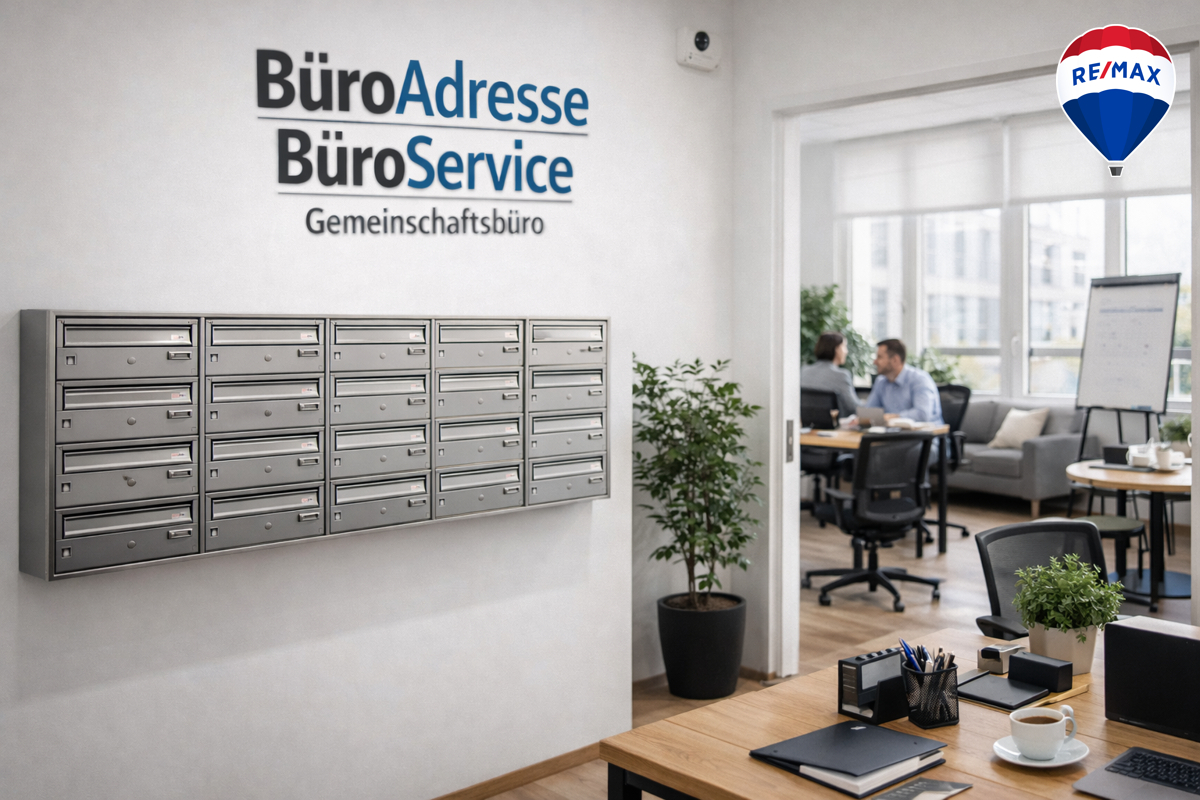 Ihre Firmenadresse  Briefkästen & Service zu vermieten ab 29,99Euro/Monat