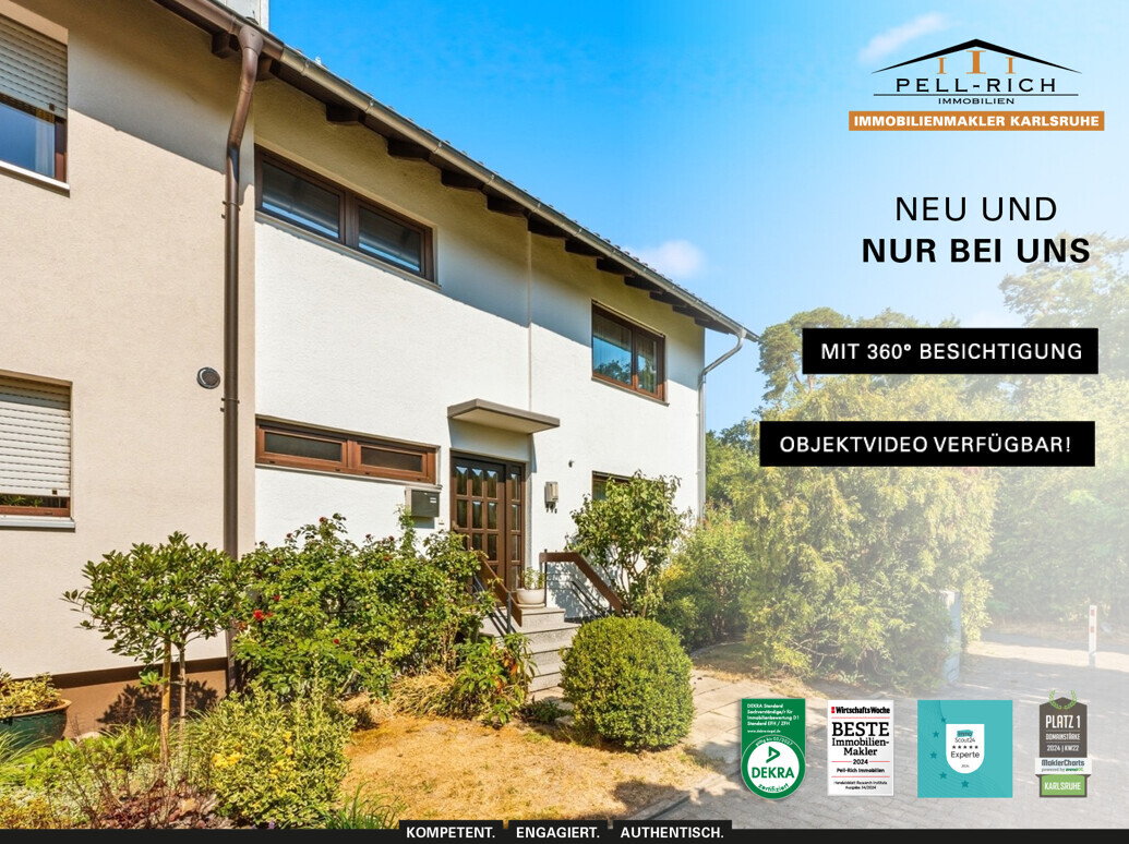 WOHNTRAUM: Gepflegtes Reihenendhaus mit großzügigem Garten und Garage in Wörth am Rhein