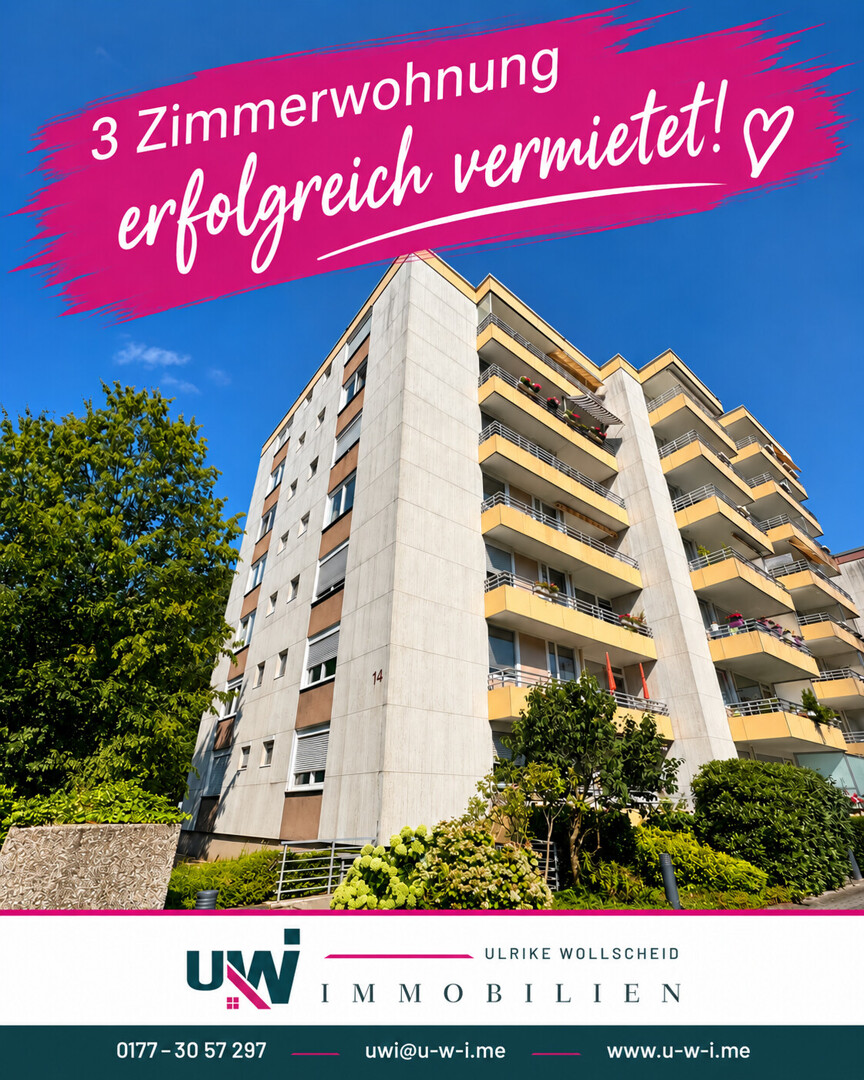 3-Zi-Wohnung zur Vermietung in Alt-Erkrath, Am Brockerberg 14