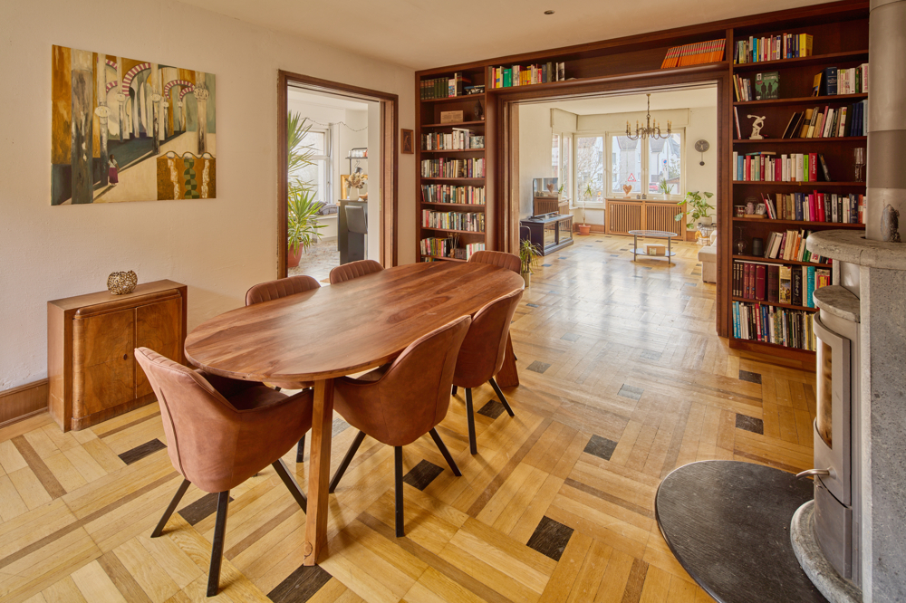 Historischer Charme trifft 
Wohnqualität:
Villa mit Ambiente