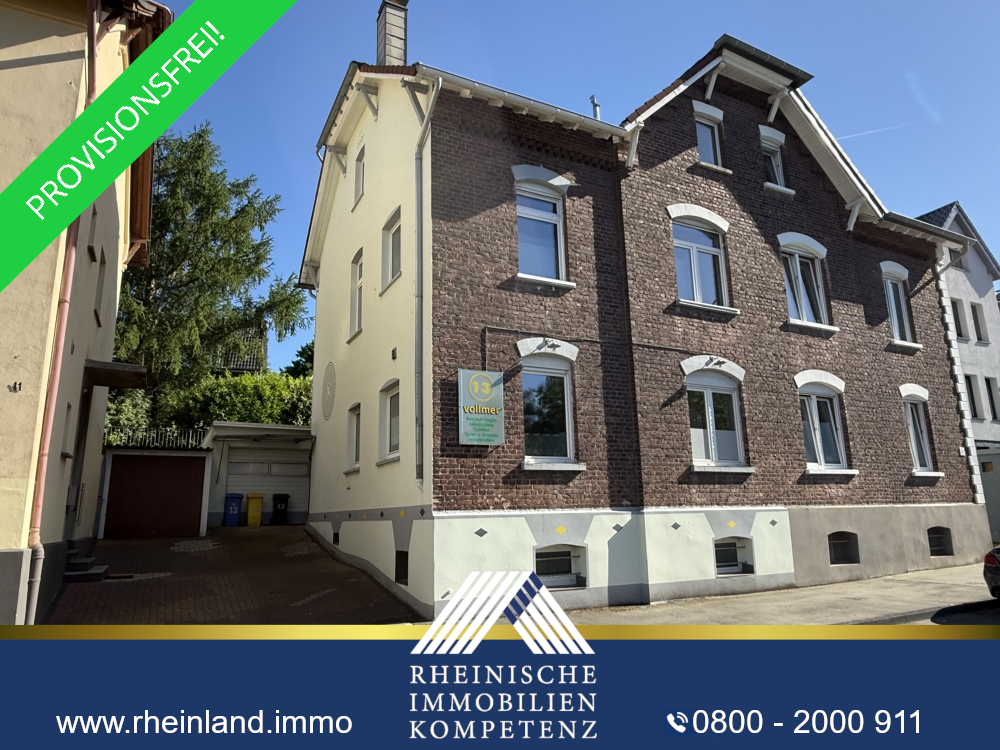 PROVISIONSFREI: MODERNISIERTES GENERATIONENHAUS mit GEWERBERAUM / LUXUSGARAGE, TERRASSE & NUTZGARTEN