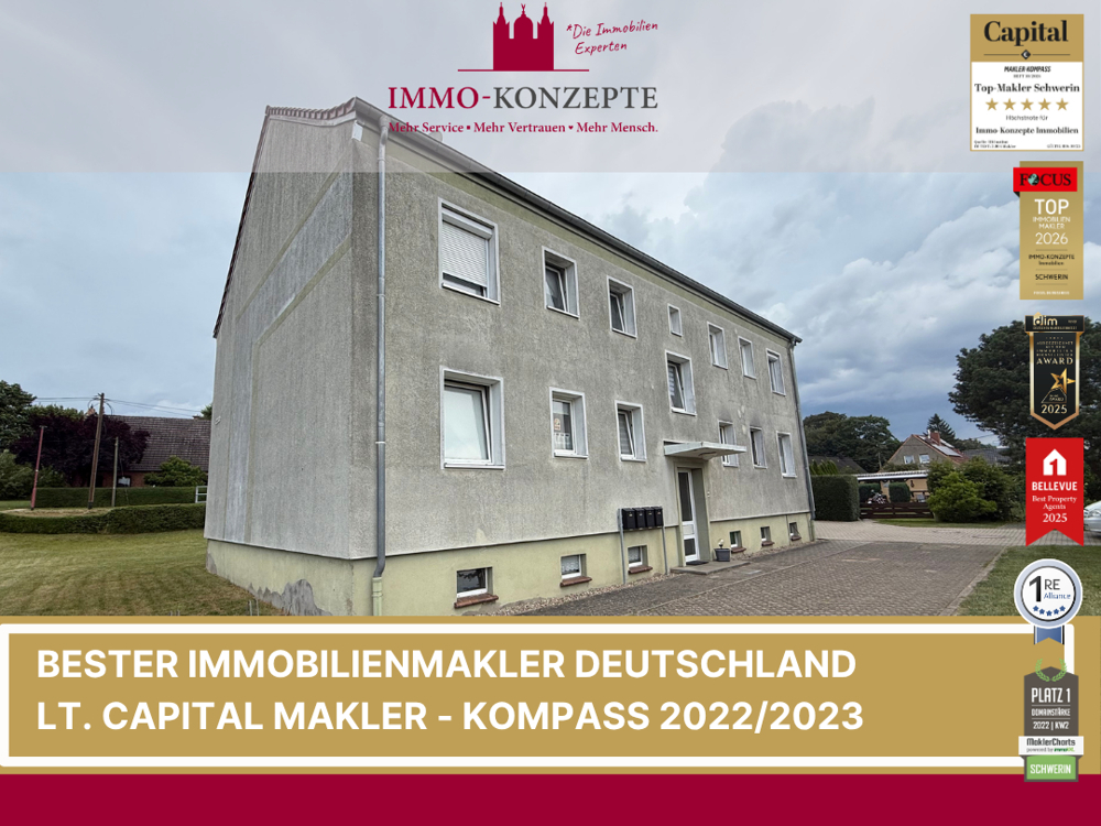 Kapitalanlage mit Mehrwert: Vermietete 3-Zimmer-Wohnung mit Garten & Garage