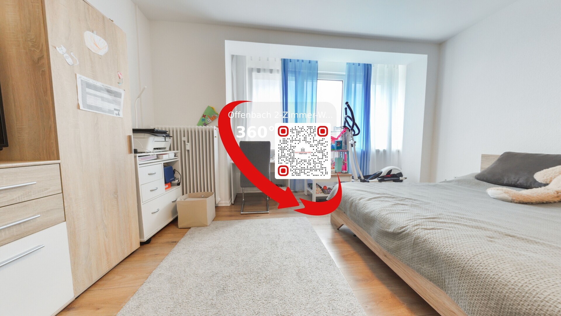Ihre Chance! Gepflegte 2-Zimmer-Wohnung in Offenbach als Kapitalanlage