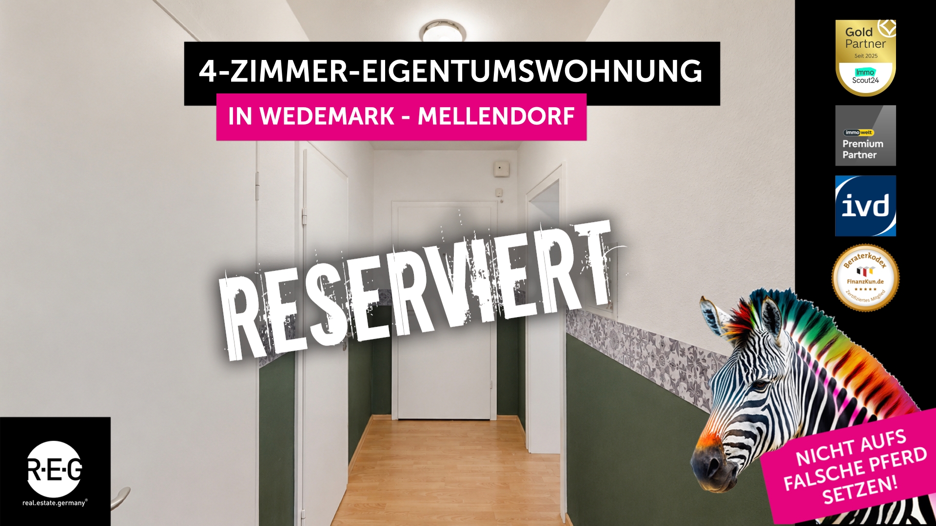 4-Zimmer-Eigentumswohnung mit guter Raumaufteilung in Wedemark-Mellendorf