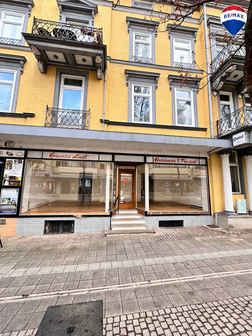 Große Gewerbefläche/ Büro/ Gastronomie in der Innenstadt von Bad Pyrmont zu vermieten!