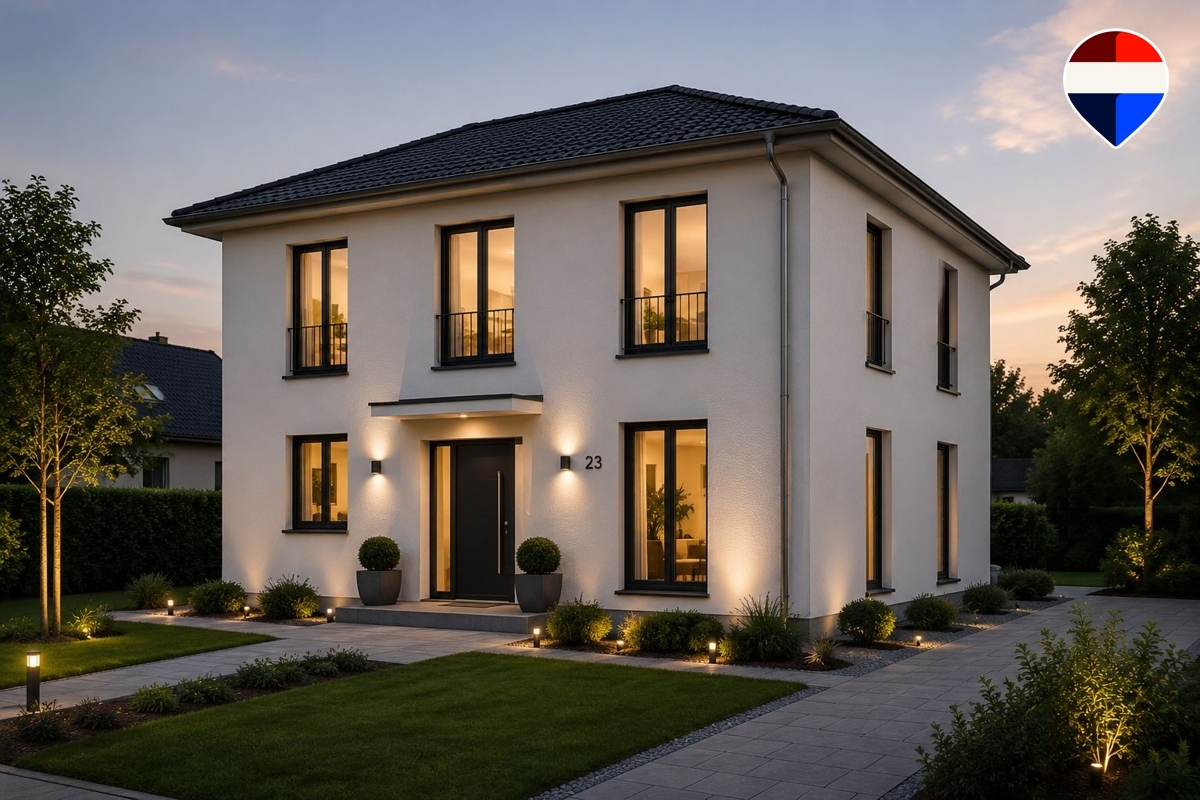 Neubau Stadtvilla Vilsendorf auf ca. 745 m² Grundstücksfläche