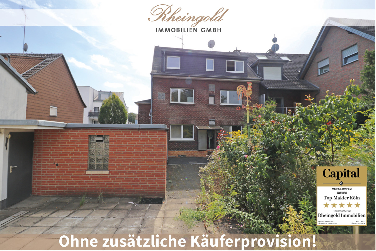 Ein Haus, viele Möglichkeiten & Potenziale
MFH mit 3 ETW, Generationenwohnen, Eigennutzung, Invest.
