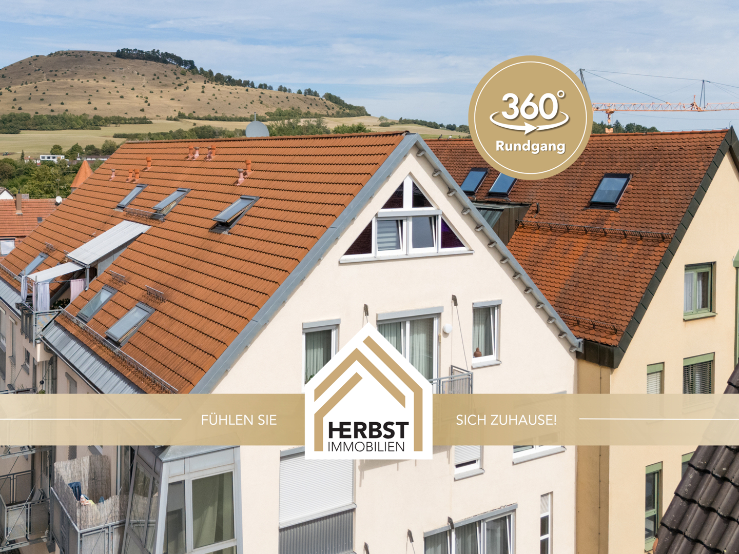 Stadtleben direkt vor der Tür:
Vermietete Maisonettewohnung mit Balkon im Herzen von Bopfingen