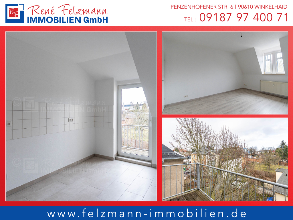 Schnuckelige Dachgeschosswohnung *ohne zusätzliche Käuferprovision*