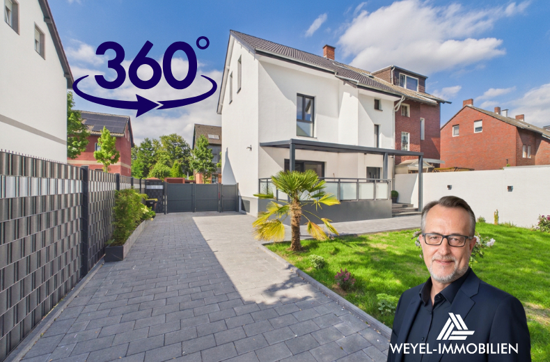 Modernes Zuhause mit Gartenidylle: Kernsanierte Doppelhaushälfte in Gelsenkirchen Erle!