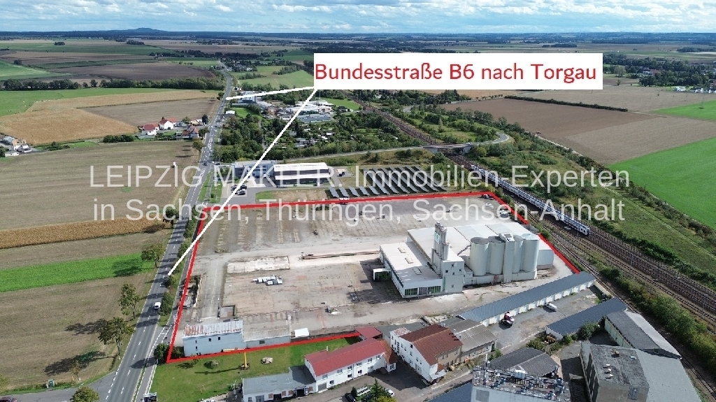 BAUGRUNDSTÜCK mit Produktionshalle