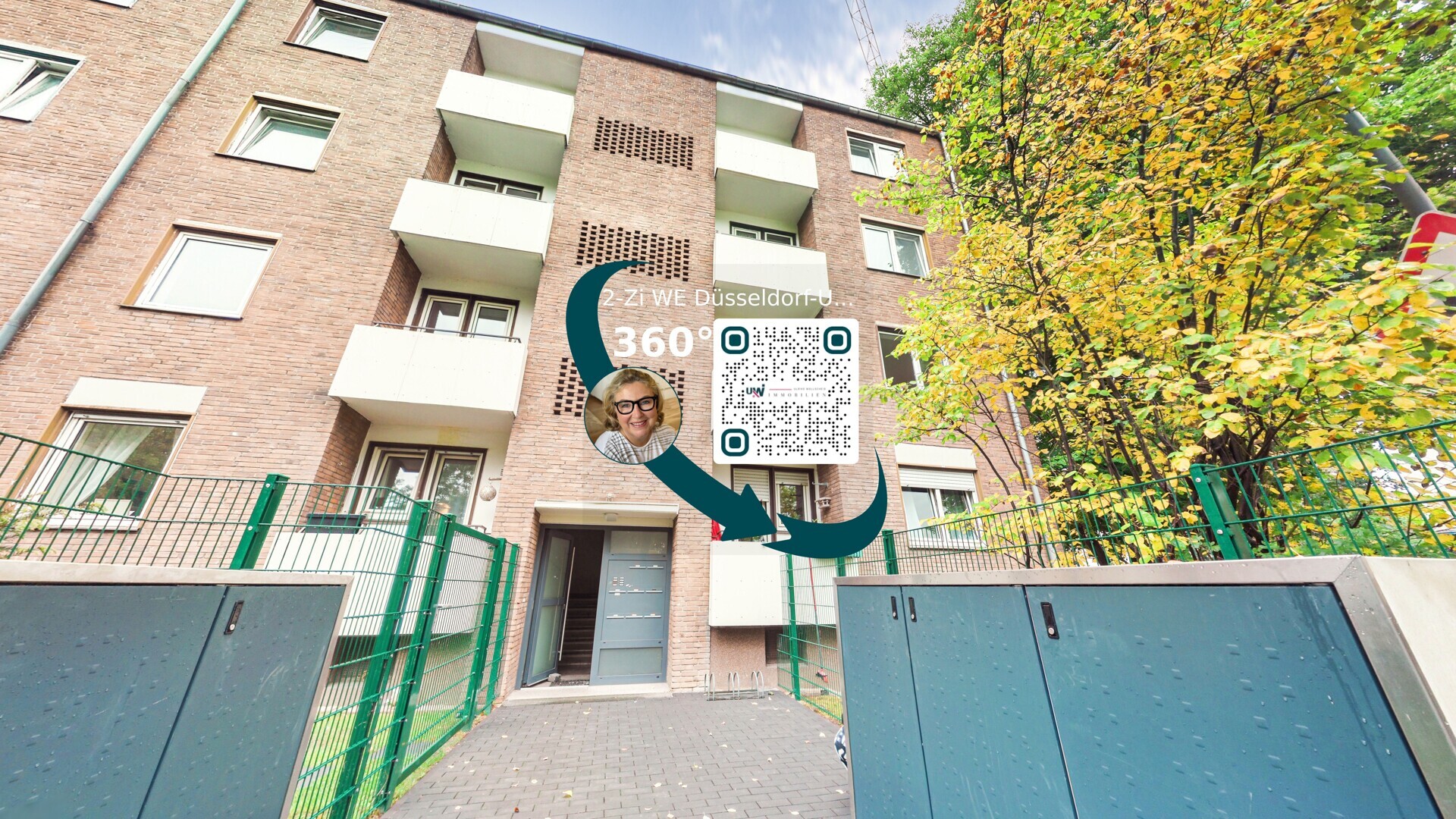 2-Zi Wohnung in Düsseldorf-Garath (Gemarkung Urdenbach) mit Balkon