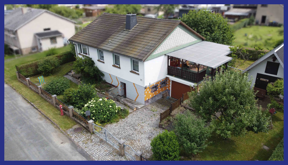 Einfamilienhaus am Stadt- und Waldrand