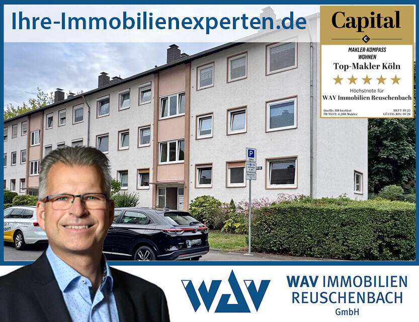 Nur wenige Schritte bis zur City und KVB-Haltestelle