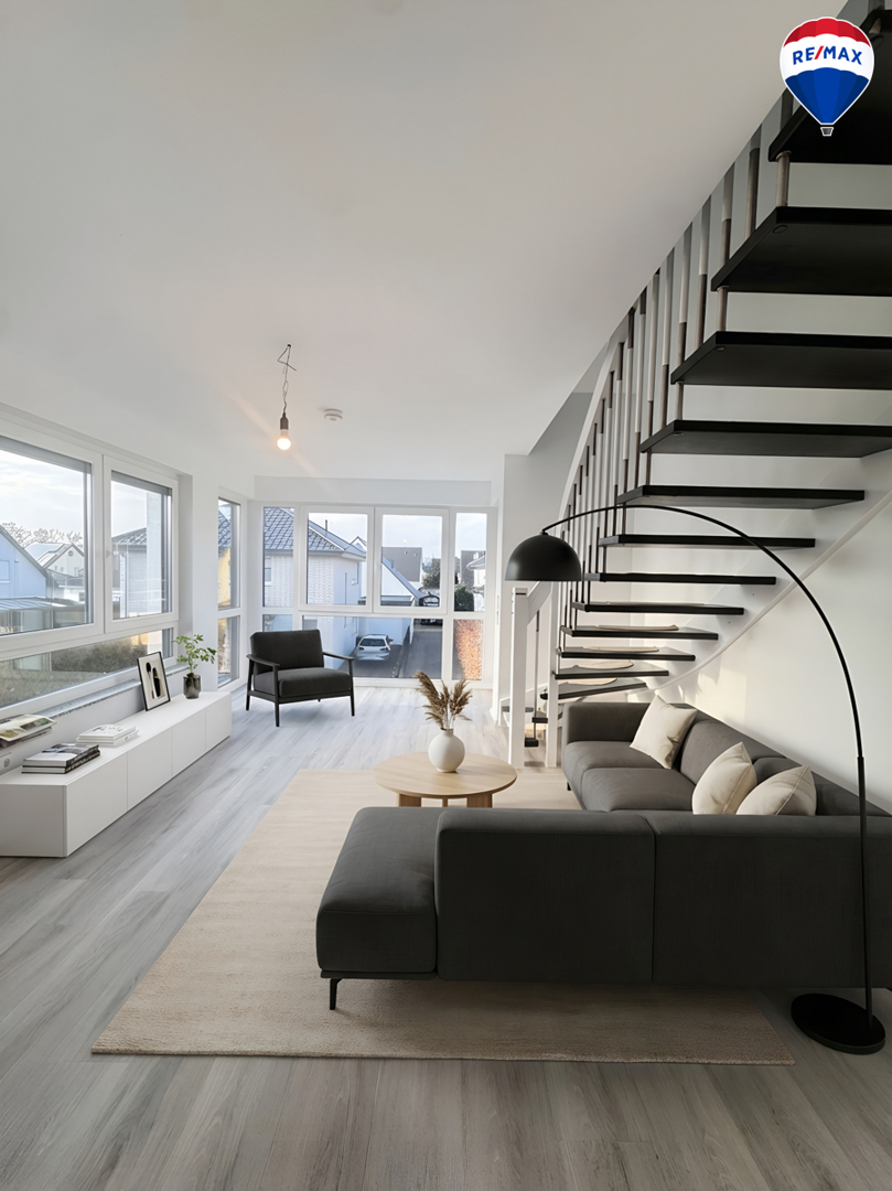Moderne und große Maisonette-Wohnung mit top Ausstattung und 2 Balkonen in Top Lage von Bielefeld!
