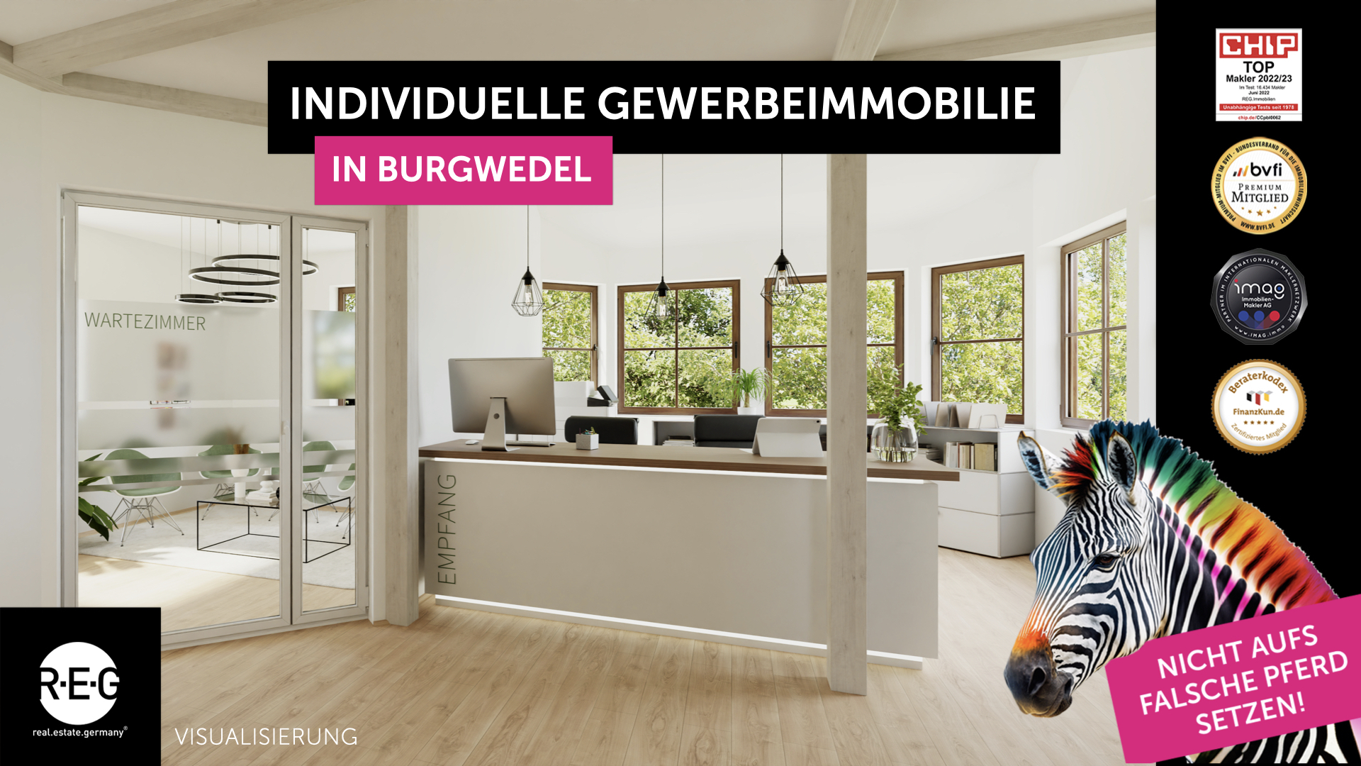 Repräsentatives hochwertiges Zenker-Fertighaus in Burgwedel – ideal für Praxis, Büro oder Agentur
