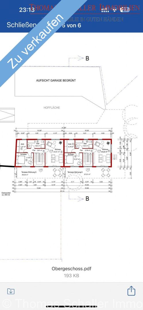 Ehemalige Lagerhalle mit gen. Umbau zu 2 DHH oder Loft in ruhiger Lage