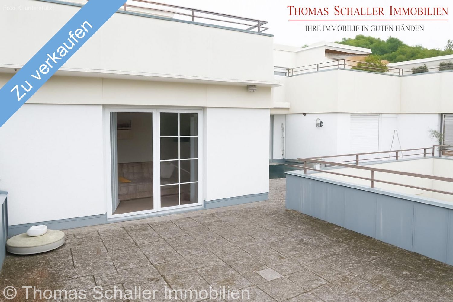 Große Terrassen-Wohnung 161m² mit Garage in Hanglage in Ansbach-Eyb, Georg-Oberer-Weg