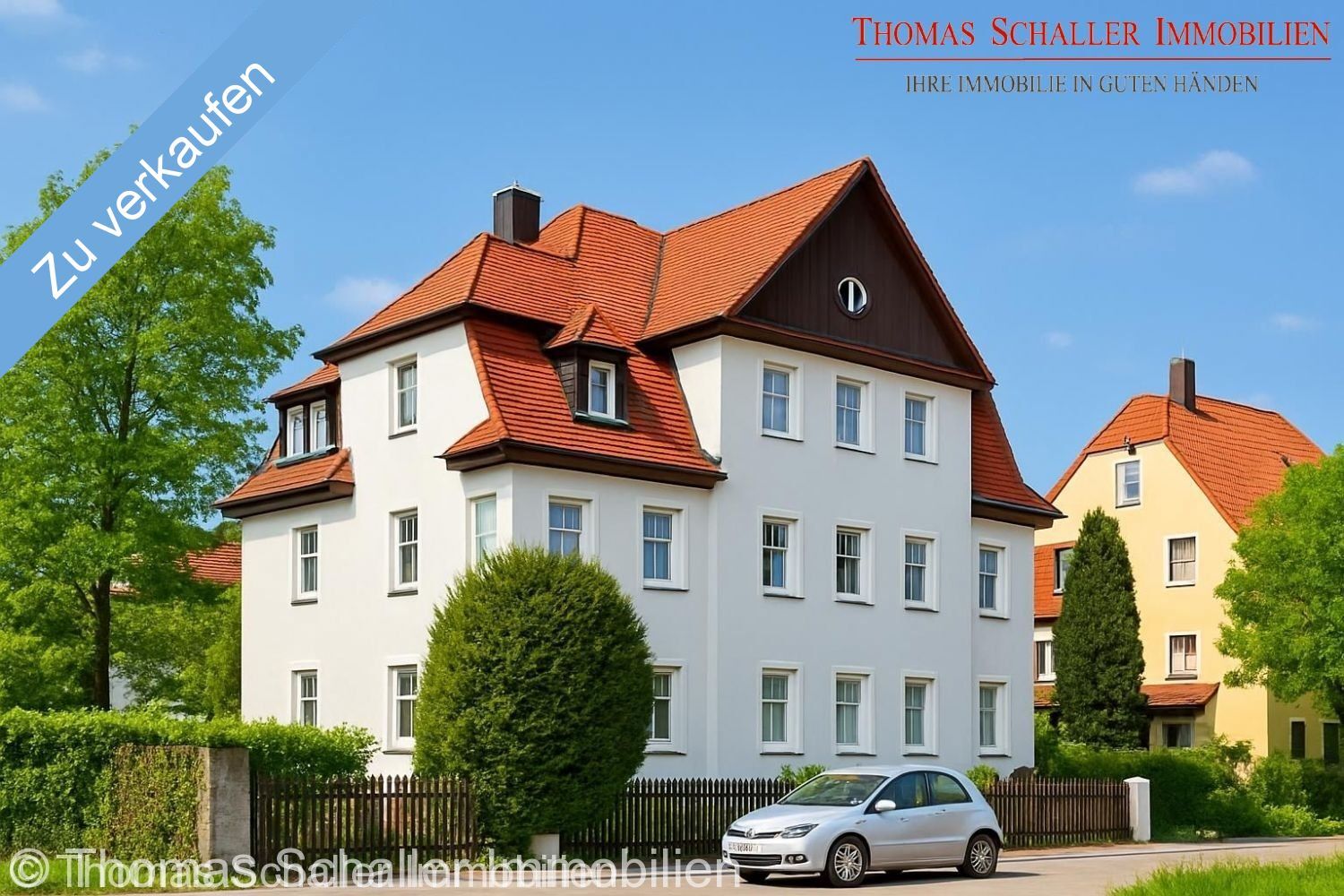 Stadtvilla - Mehrfamilienhaus mit Hinterhaus in Toplage Nürnberg-Eibach