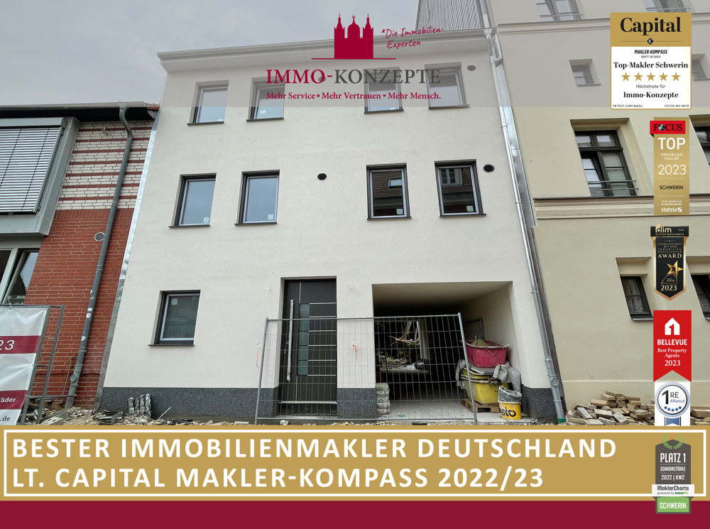 FREI: A+-Neubau-Luxus 3-Zimmer-Wohnung mit Balkon in 1A-Lage