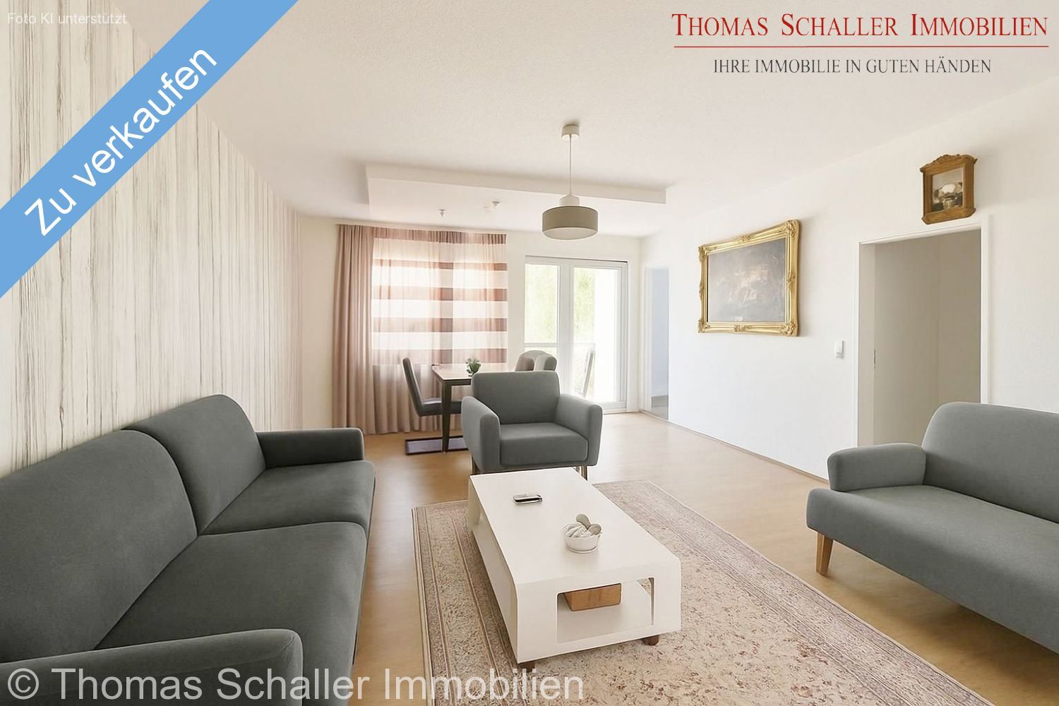 Helle und sanierte 2-Zimmer-Wohnung in Taunusstein-Hahn mit einem schönen Ausblick!