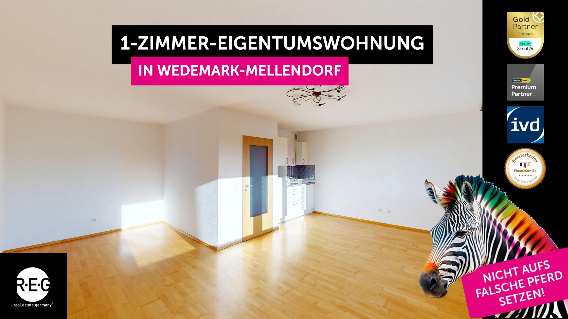 1-Zimmer-Wohnung für Kapitalanleger oder Selbstnutzer in Wedemark-Mellendorf