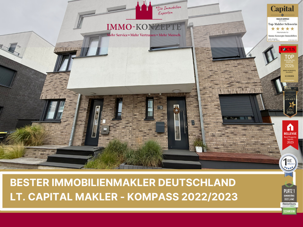 Modernes vermietetes Townhouse mit hochwertiger Ausstattung – stilvolles Wohnen auf ca. 169 m²
