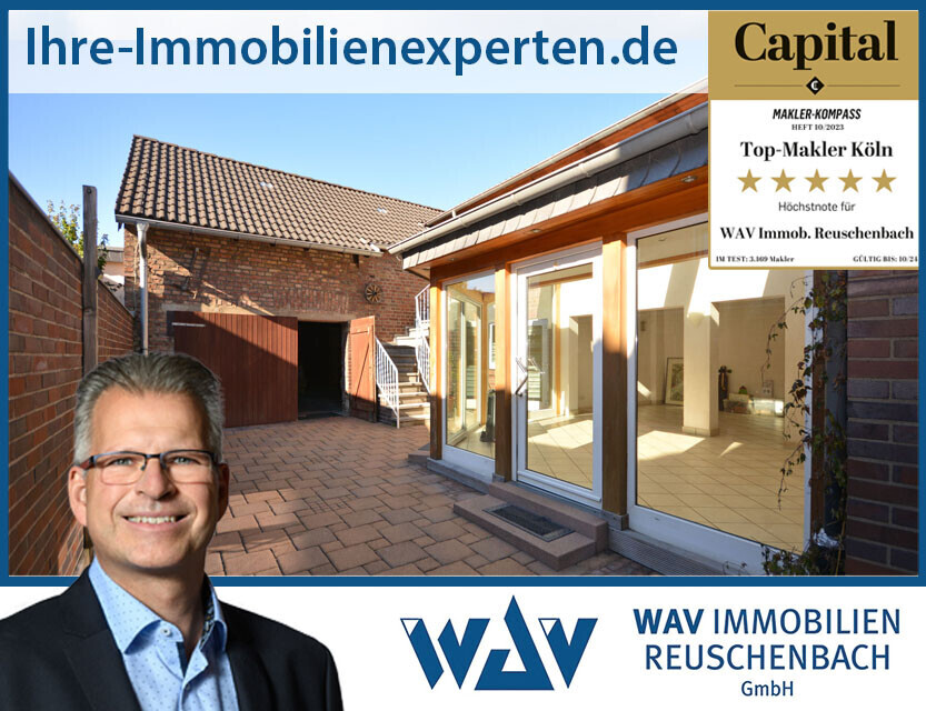 Charmantes Einfamilienhaus mit Scheune und großzügigem Garten in Erftstadt-Liblar